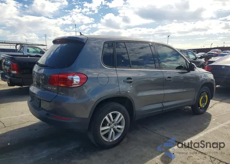 2014 Volkswagen Tiguan S z USA, uszkodzony, nr VIN WVGAV3AX2EW504858